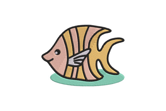 Cute Animal Fish Cartoon