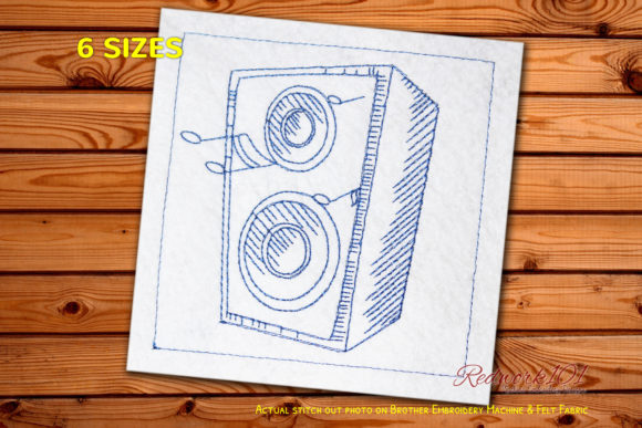 Music Speaker Redwork Review