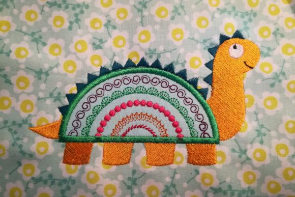 Rainbow Dinosaur: A Designer’s Real-World Embroidery Review