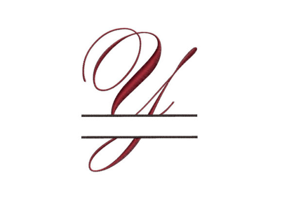 Split Monogram Font Letter Y Review