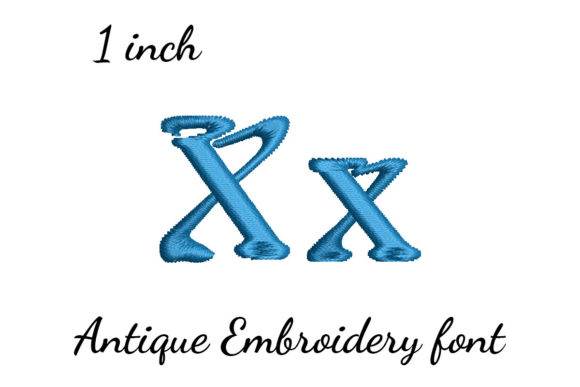 X Font Antique: A Seasonal Embroidery Review